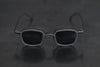 Rigards X TVA joint RG2004TVA titanium aluminum magnesium alloy double-layer sunglasses series RG-RG2004TVA-GYYKSHP ancient jade + silver frame transparent + dark gray lens